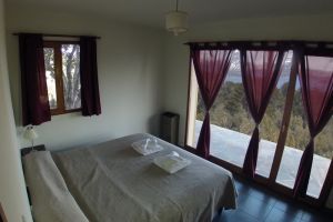 Dormitorio Principal Cabania Premium - Villa Pehuenia